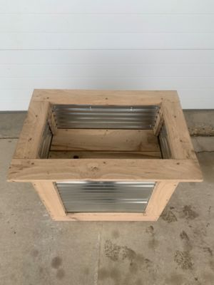 Image showing  Amish Made Raised Garden Bed, YTF-241524AGB