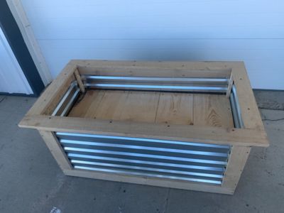 Image showing  Amish Made Raised Garden Bed, YTF-482424AGB