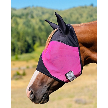 Star Point Horsemanship Horse Size UV Ear Cover Fly Mask