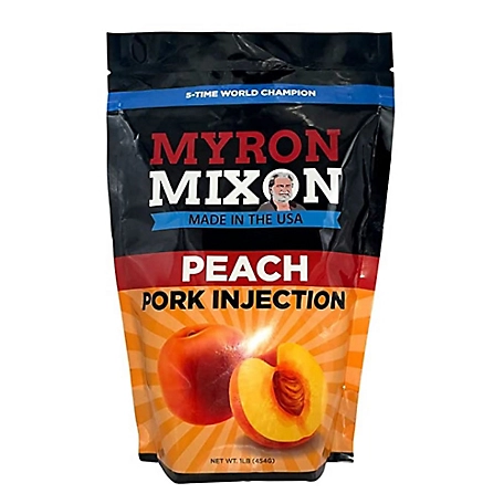 Myron Mixon Peach Pork Injection Marinade, MMPI