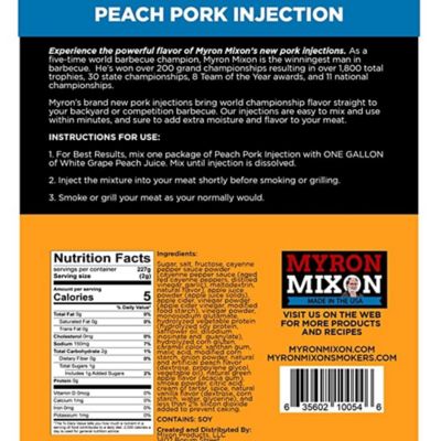 Image showing  Peach Pork Injection Marinade, MMPI