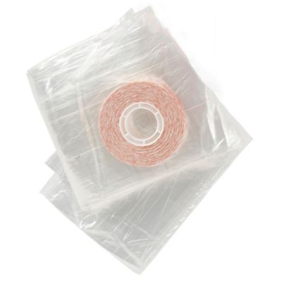 Image showing  84 in. x 120 in. Plastic Heavy-Duty Indoor/Outdoor Patio Door/XL Window Shrink Kit