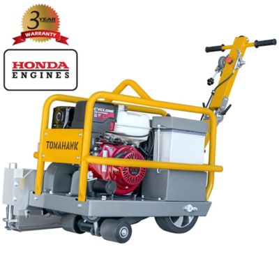 Tomahawk Power 10 in. Early Entry Green Concrete Saw with 8.5 Hp Honda Gx 270 Engine