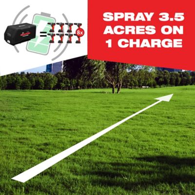 Image showing  4 gal. Cordless Backpack Mosquito Fogger 36V Leaf Blower for Pest Control