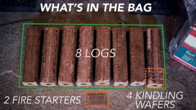 Image showing  Logs with Starter, 8 ct.