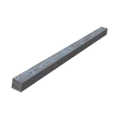 EDGE Thermally Modified Wood 1 x 4in. x 8 ft. Trim Boards, Big Sky (Blue) 4 Pack, 460338