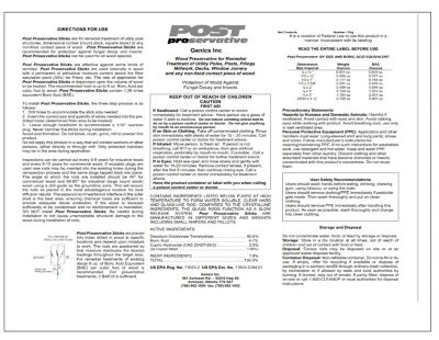 Image showing 8 th Post Proservative Decay Prevention 24 pc. Kit with Date Tag