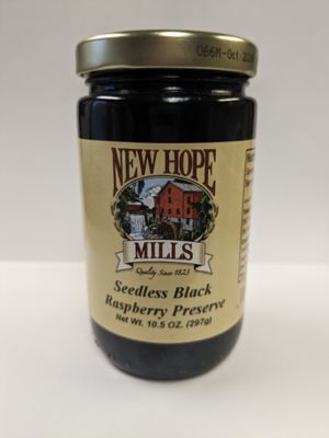 New Hope Mills Seedless Black Raspberry Preserve, 10.5 oz.