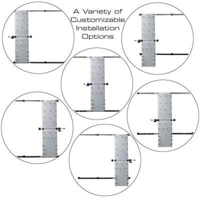 Image showing  14 Rod & Wall Tackle Storage with Line Spooler, 40-0015
