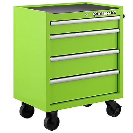 JobSmart 27 in. 4-Drawer Tool Cabinet - Green at Tractor Supply Co.