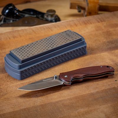 Image showing 7 th Smith's 6 in. DualGrit Fine Diamond Stone