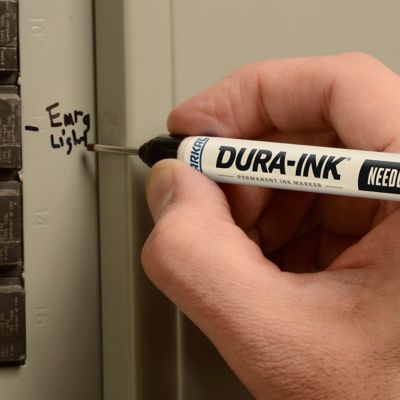 Image showing  Dura-Ink Needle Nose Permanent Ink Marker, Black