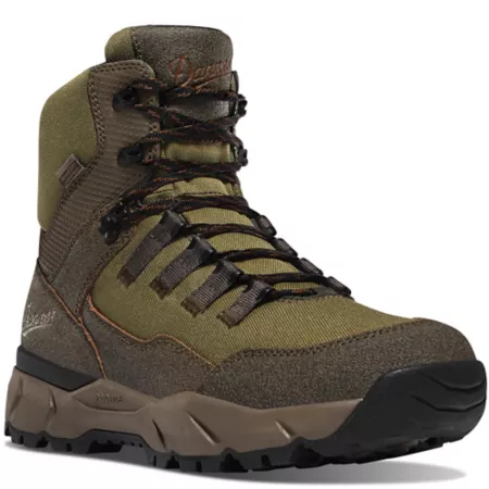 Danner Men's Vital Low Waterproof Hiking Boots 5 in Olive Brown 1 Pair Men's Hiking Boots