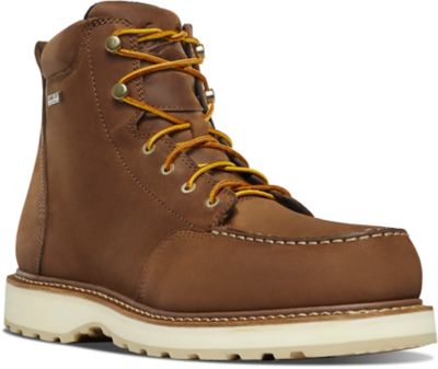 Danner Men's Cedar River Aluminum Toe Moc Work Boots, 6 in.