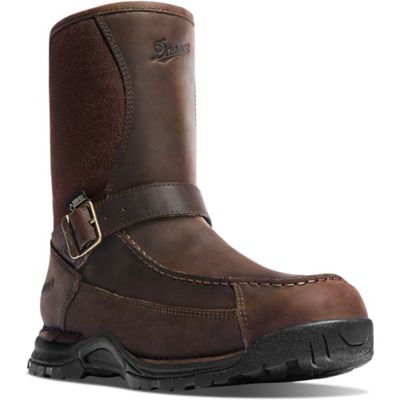 Image showing 0 th Danner Men's Sharptail Rear Zip 10 in. Dark Brown Hunting Boots