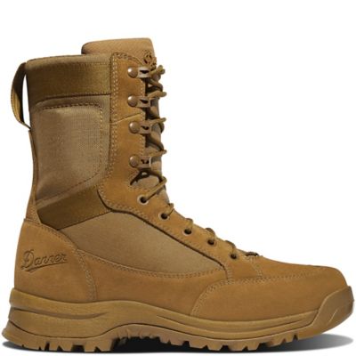 Image showing  Men's Tanicus Plain Toe Military Boots, 8 in.