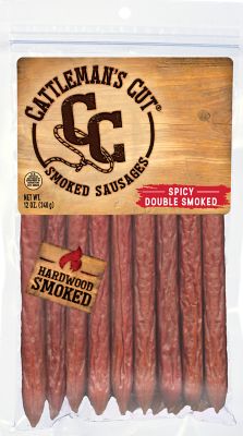 Cattleman's Cut Spicy Double Smoked Sausages, 53447