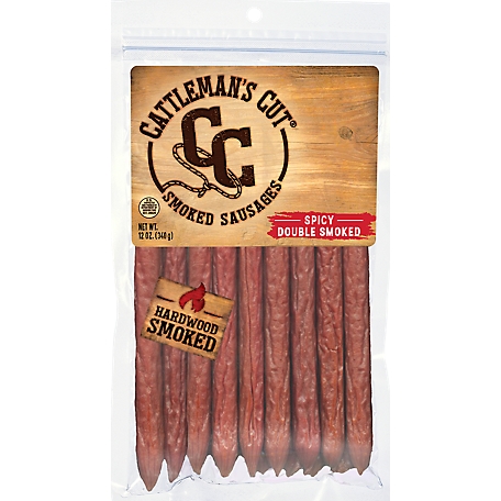 Cattleman's Cut Spicy Double Smoked Sausages, 53447