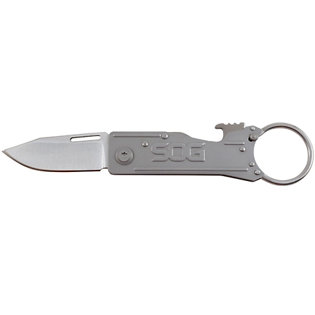 SOG Keytron Folding Knife Keychain, SOG-KT1001-CP