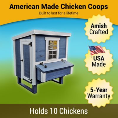 Image showing  Medium Coastal Chicken Coop, 10 Chicken Capacity