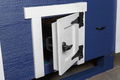 Image showing 8 th OverEZ Farmhouse Large Chicken Coop, 15 Chicken Capacity