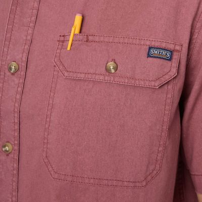Image showing  Sandwashed Short Sleeve Work Shirt