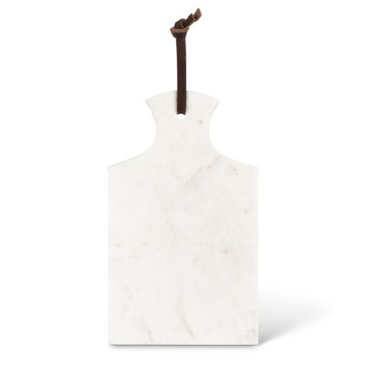 Lone Elm Studios Genuine White Marble Cutting Board, 95797EC