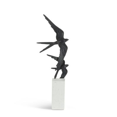 Lone Elm Studios Swallows in Flight Decor, 95799EC