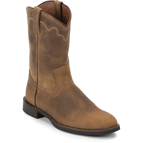 Justin Jeb 10 in. Pull-On Roper Western Boot at Tractor Supply Co.
