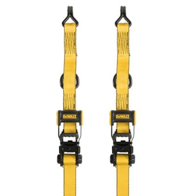 DeWALT 1.5 in. x 16 ft. Tie-Down Straps 5000 lb. Break Strength (2 Pack), DXBC50002