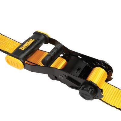 Image showing  2 in. x 27 ft. Heavy-Duty Ratchet Tie-Down Strap with 10,000 lb. Break Strength, 3,333 lb., 1 pk.