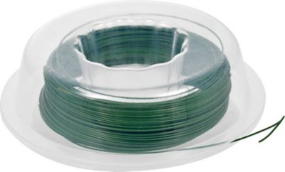 Image showing  10 lb. Hobby Wire, #24 x 100 ft., Green, Enameled