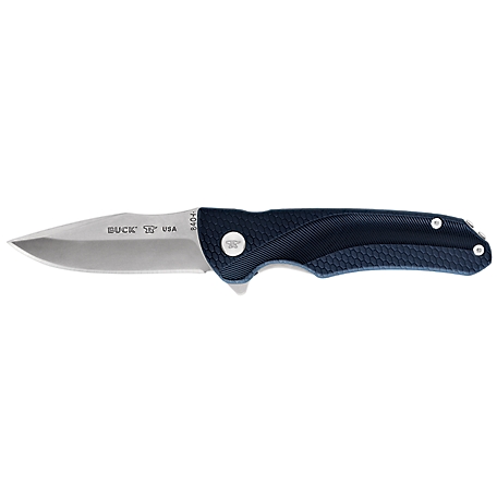 Buck Knives 840 Sprint Select Folding Pocket Knife, Blue, 0840BLS-C