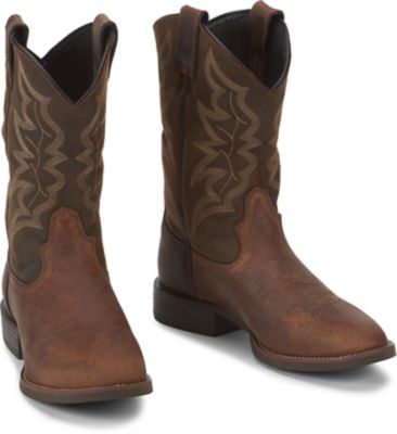 Image showing 6 th Justin Men's Buster III 11 in. Round Toe Western Boot