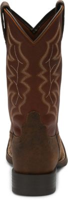 Image showing 5 th Justin Men's Chet Square Toe Western Boots, 11 in.