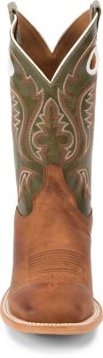 Image showing 3 th Justin Men's Austin Pull-On Square Toe Western Boots, 11 in.