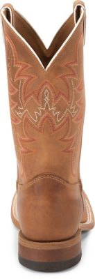 Image showing 5 th Justin Men's Austin Square Toe Western Boots, 11 in.