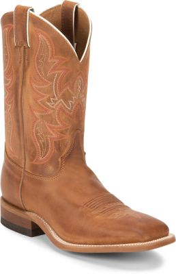 Justin Men's Austin Square Toe Western Boots, 11 in.