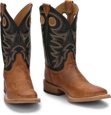 Image showing 6 th Justin Men's Caddo Square Toe Western Boots, 11 in.