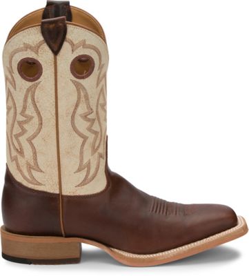 Image showing 4 th Justin Men's Caddo Square Toe Western Boots, 11 in.