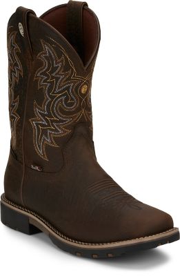 Justin Men's Fireman 11 in. Waterproof Square Toe Western Boot