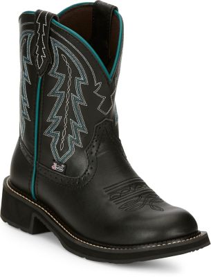 Image showing 0 th Justin Women's Gypsy Lyla Pull-On Round Toe Boots, 8 in.