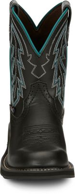 Image showing 3 th Justin Women's Gypsy Lyla Pull-On Round Toe Boots, 8 in.