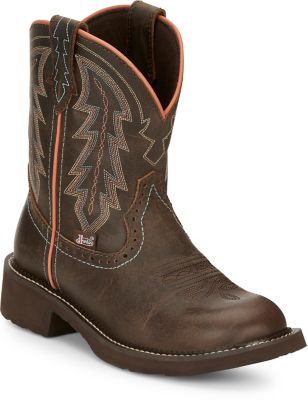 Image showing 0 th Justin Women's Gypsy Lyla Pull-On Round Toe Boots, 8 in.