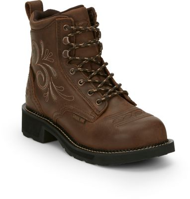 Justin Gypsy Katerina 6 in. Waterproof Steel Toe Work Boot