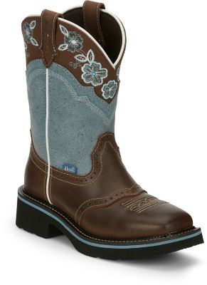 Justin Women's Gypsy Starlina 11 in. Pull-On Square Toe Western Boot