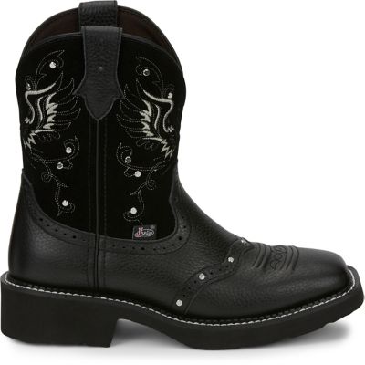 Image showing  Women's Gypsy Mandra Wide Square Toe Boots, 8 in.