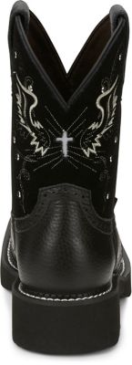 Image showing 5 th Justin Women's Gypsy Mandra Wide Square Toe Boots, 8 in.