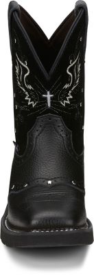 Image showing 3 th Justin Women's Gypsy Mandra Wide Square Toe Boots, 8 in.