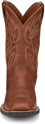 Image showing 3 th Justin Canter 11 in. Wide Square Toe Western Boot